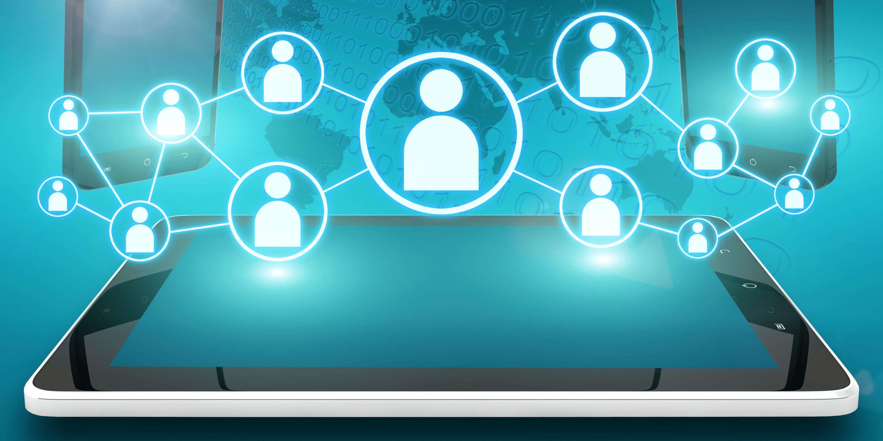 graphic of connecting people