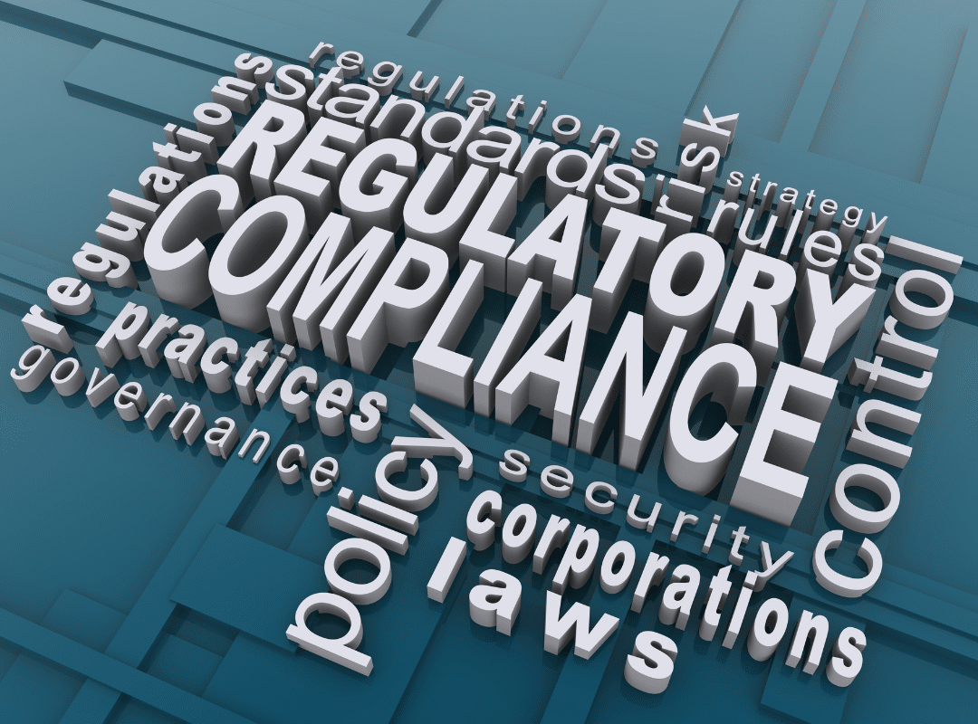 regulatory compliance word cloud