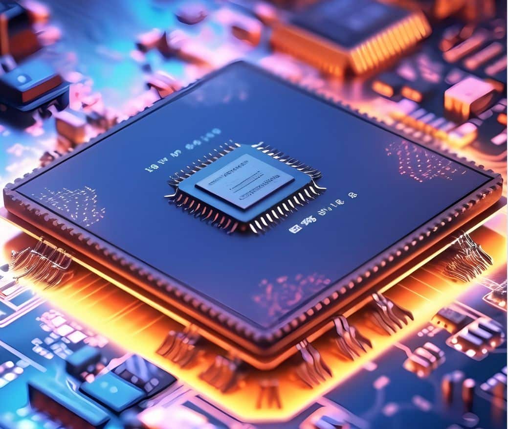 semiconductor microchip